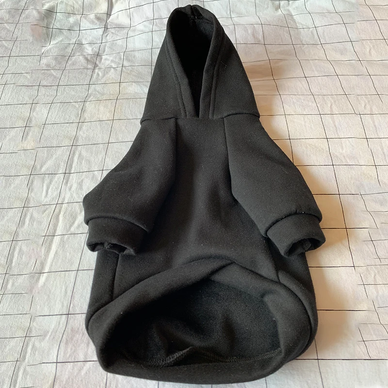 Online Ropa de perro para perros pequeños espesar sudaderas de algodón para Bulldog francés gato moda chaqueta para traje para Chihuahua mascota disfraz PC0699