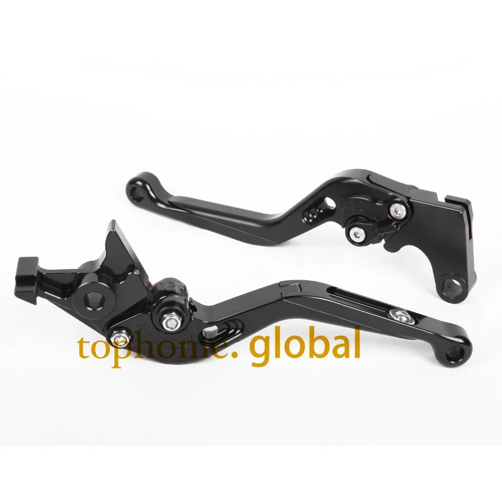 

Motorcycle Accessorie CNC Foldable&Extendable Brake Clutch Levers Black For Aprilia RSV MILLE/R/Factory 2004-2008 2005 2006 2007