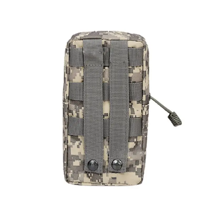 Многофункциональные тактические сумки MOLLE EDC 600D нейлоновый чехол для гаджетов инструменты поясные сумки открытый пакет путешествия Военная охота - Цвет: ACU