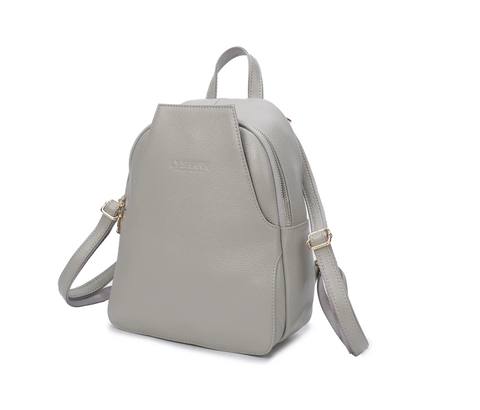 women backpack genuine leather