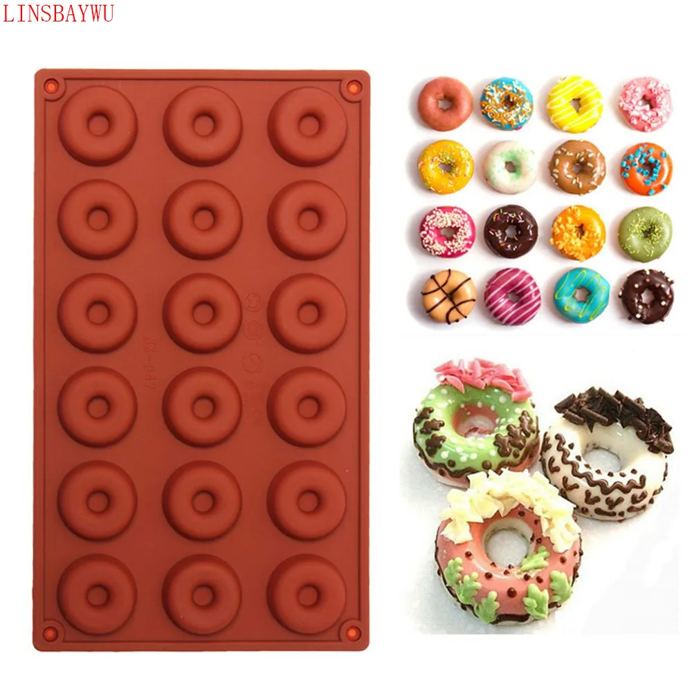 

DIY Donuts Maker Mold Food -Grade Plastic Doughnuts Maker Cutter Fondant Cake Bread Desserts Bakery Mould Bakeware Cake Tools