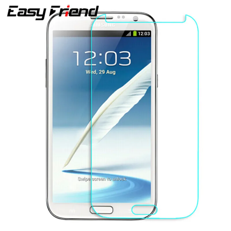 

For Samsung Galaxy NOTE 2 / NOTE2 / N7100 Screen Protector Toughened Protective Film Guard Premium 9H Tempered Glass