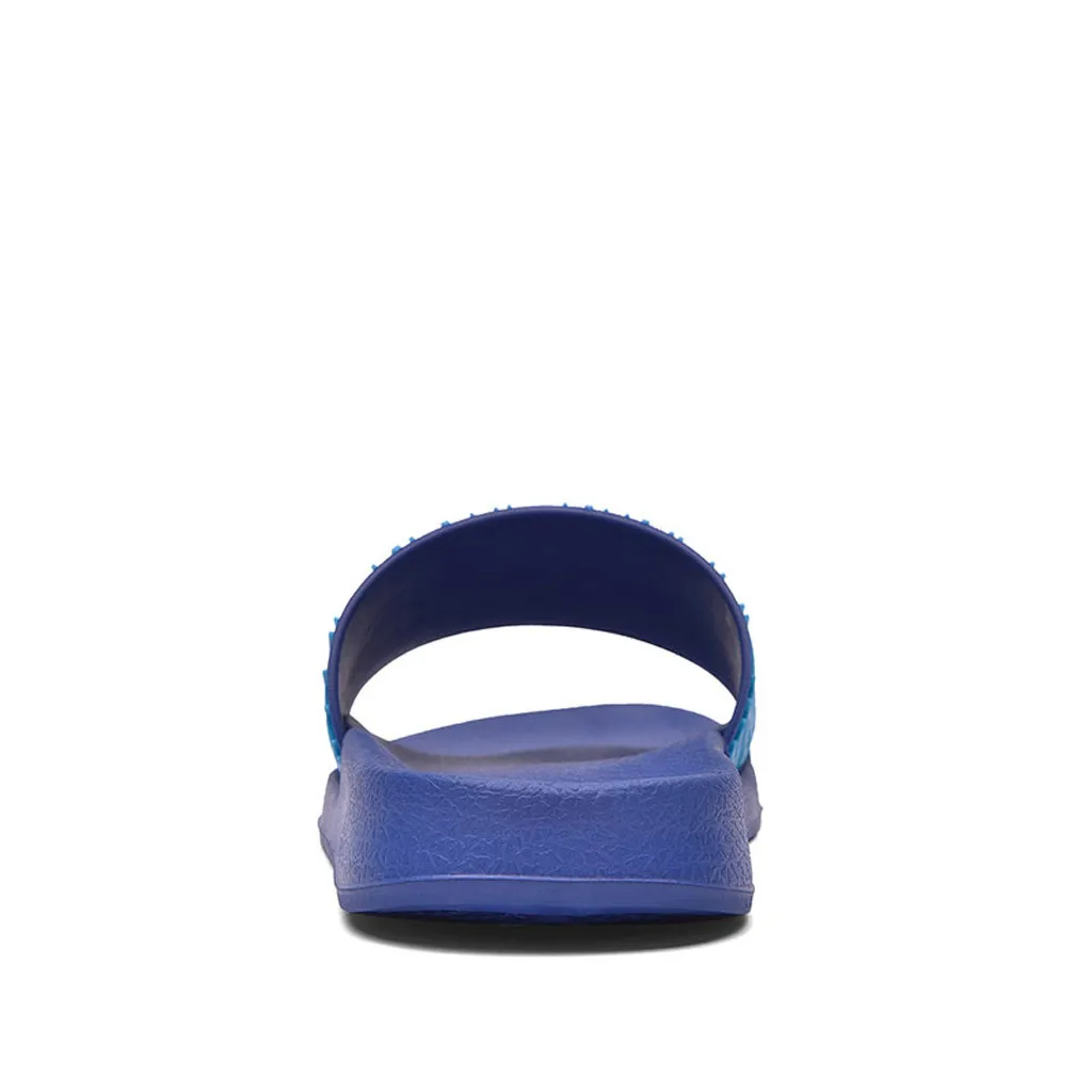 SAGACE; повседневные летние мужские пластиковые шлепанцы с геометрическим узором; пляжные дышащие уличные тапочки с открытым носком на нескользящей подошве на низком каблуке