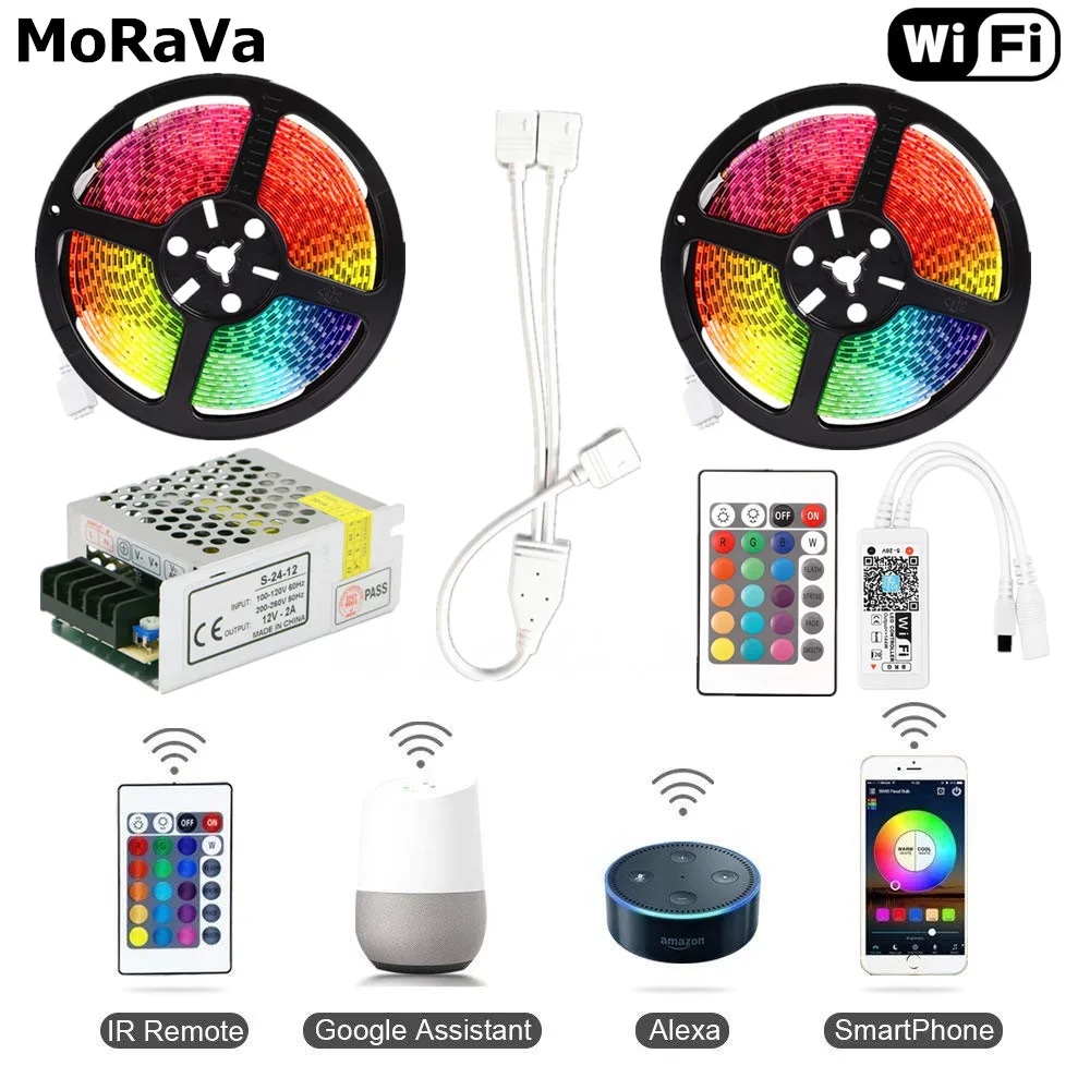 10M 5050 IP65 WIFI RGB