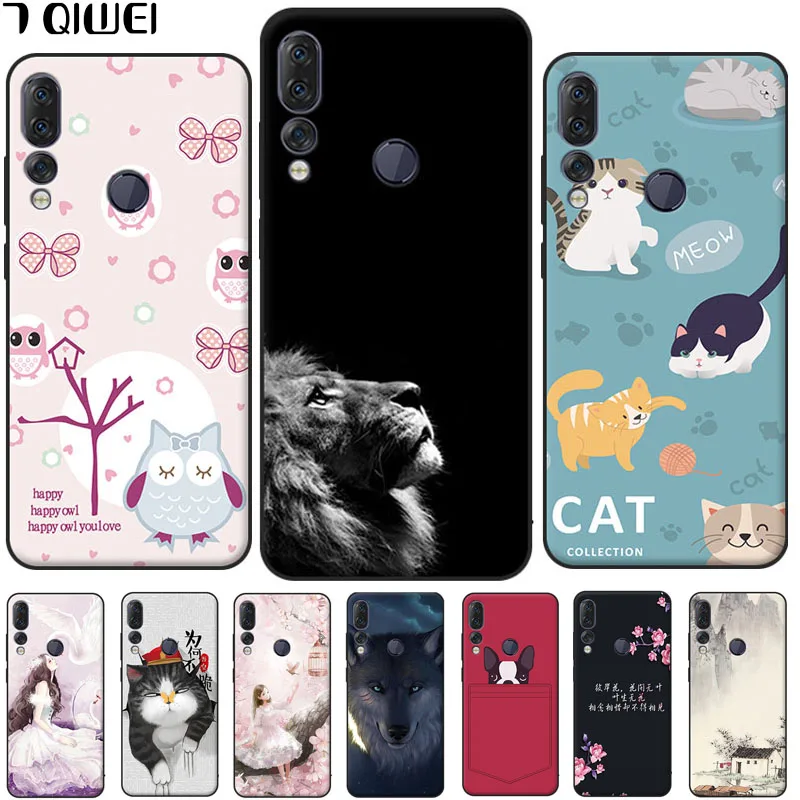 

6.3'' for Lenovo Z5S Case Silicone Printing Cartoon Soft TPU Phone Case for Fundas Lenovo Z5S Case Cover L78071 Z5 S Cute Slilm