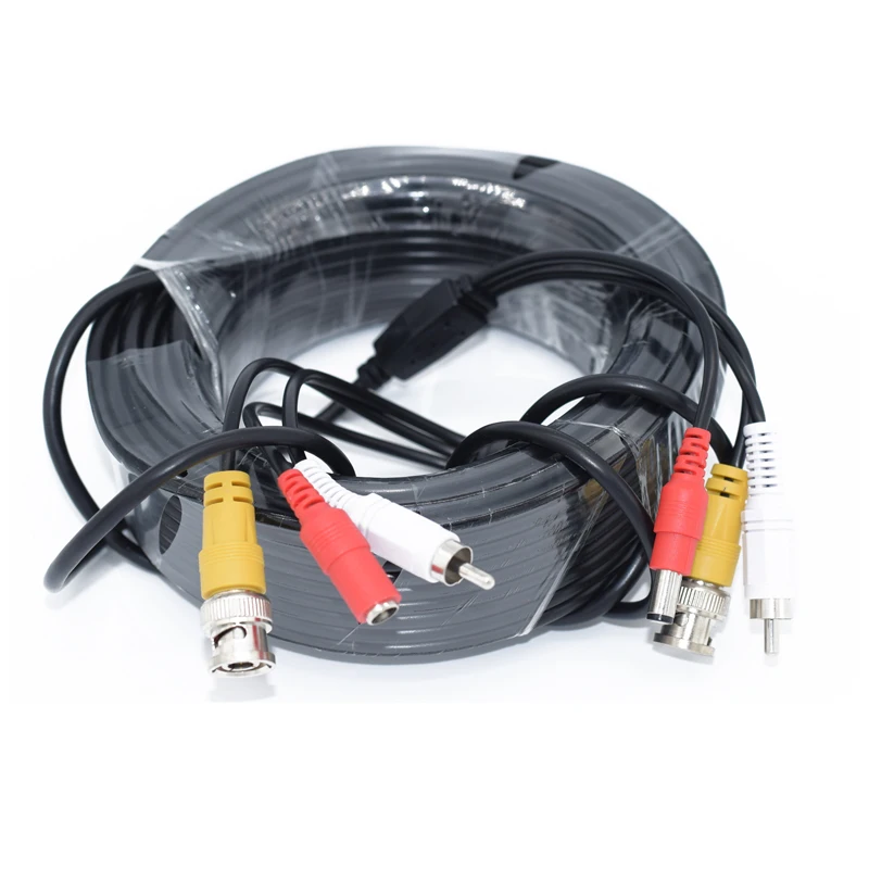 Security Camera Video Audio Power Cable Wire Cord for CCTV DVR Surveillance System Security Camera Video Audio Power Cable Wire Cord for CCTV DVR Surveillance System
