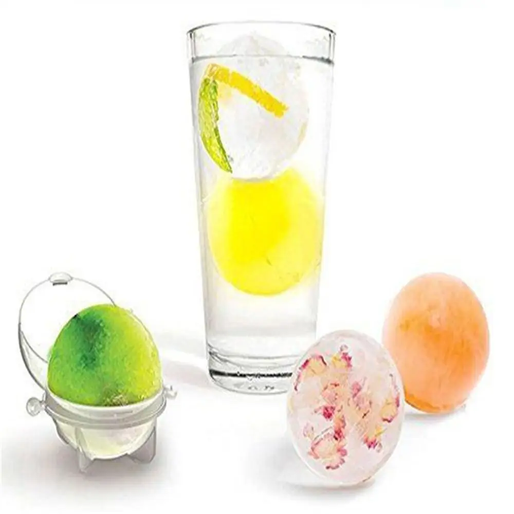 

1/2 pc Ice Cream Balls Making Molds Party Bar Tray Cube Sphere Ball Maker Mould Drink Whiskey Sphere Big Round Ball Ice Brick