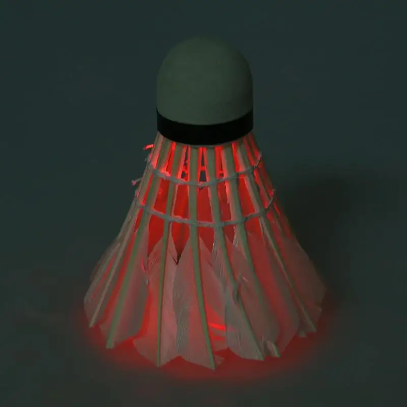 Dark Night светодиодный Волан для бадминтона Birdies Lightingpack из 3 предметов(красный)#8