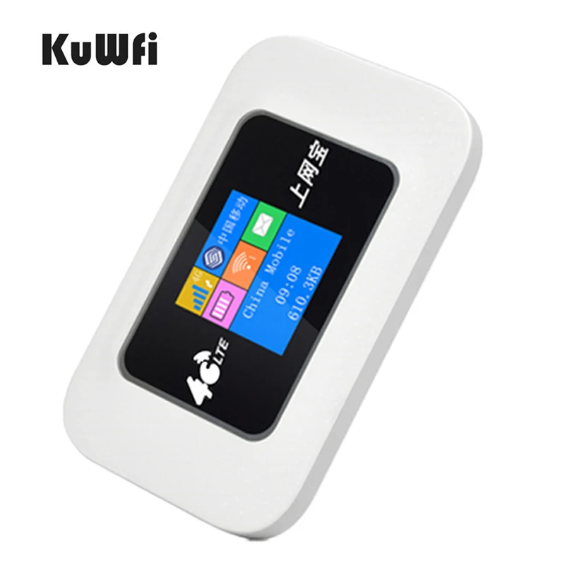 

Unlocked Portable 4G LTE USB Wireless Router 100Mbps Mobile WiFi Hotspot 4G Wireless Router with SIM card Slot for Travel