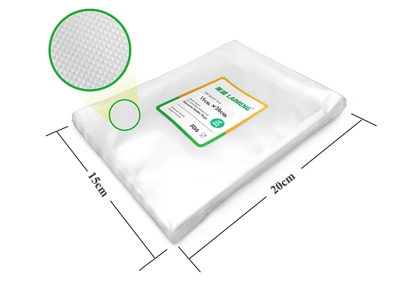 15_20cm 25pcs a lot Vacuum bags for Food Storage Reusable Vacuum Sealer Packages Kitchen Fresh-keeping bag