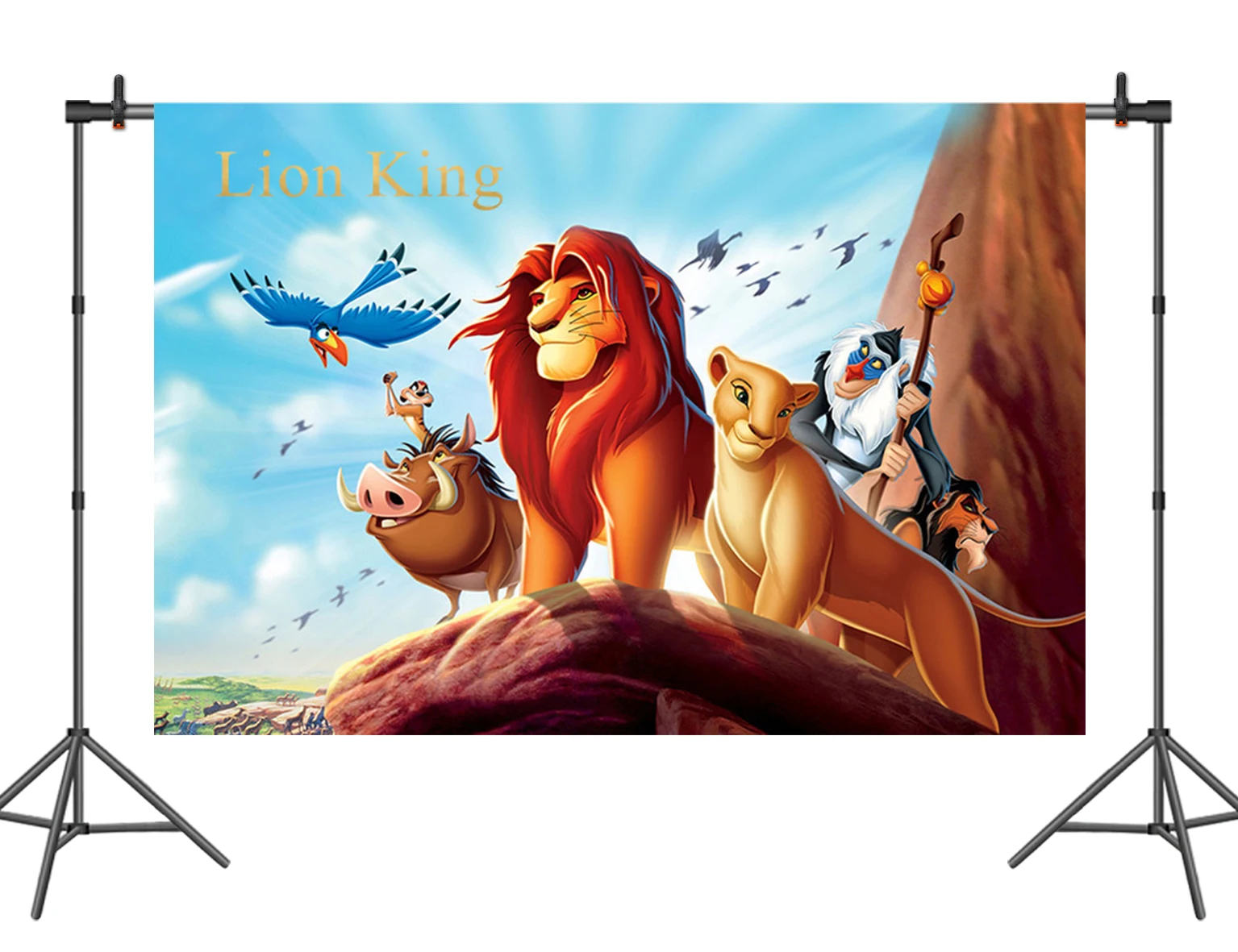 

Sensfun Cartoon Lion King Birthday Party Backdrop For Boys Photography Backgrounds Custom 7x5ft Vinyl Polyester