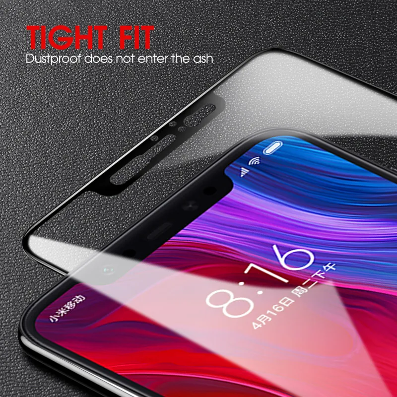 GerTong 9D полное покрытие закаленное стекло на Redmi Note 8 5 7 6 Pro Plus Защитное для Xiaomi Mi A2 Lite