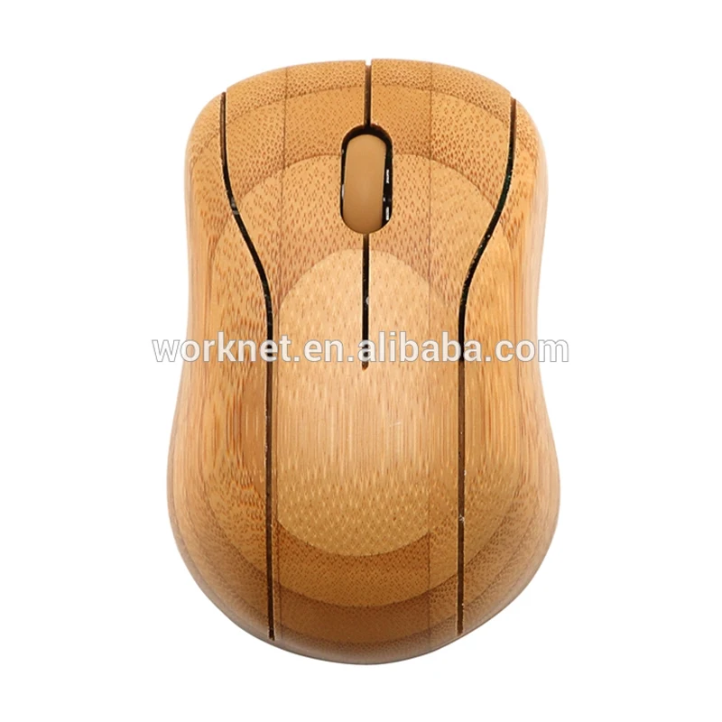 

New hot item 2.4Ghz high quality bamboo wireless optical mouse bamboo wooden wireless mouse