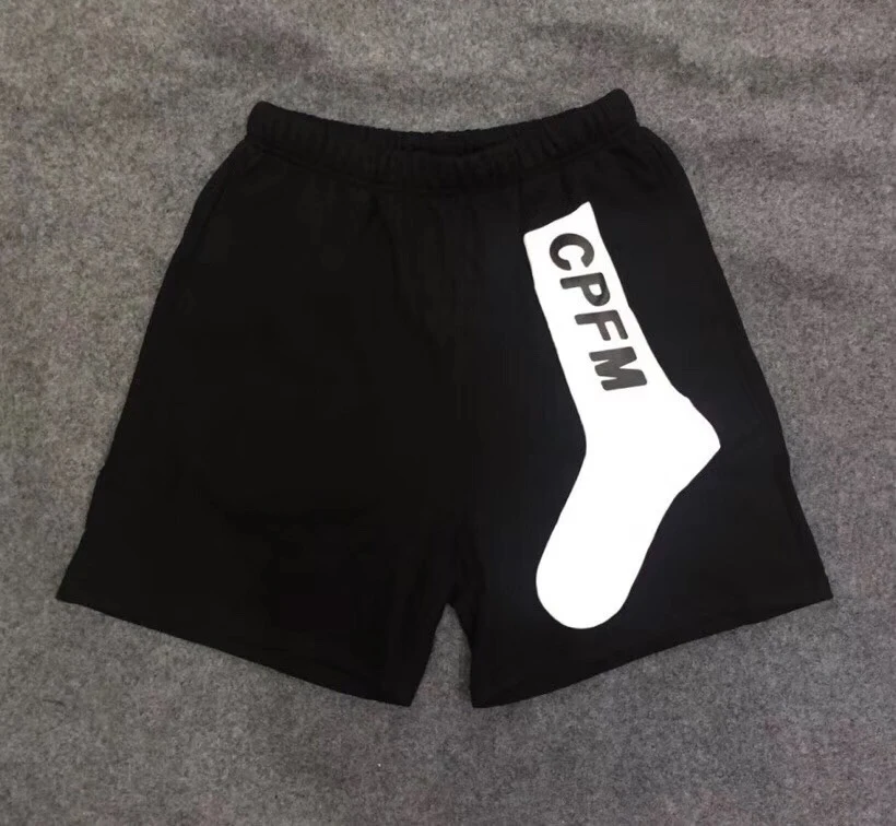 

Braind Head CPFM Shorts Cotton Drawstring Kanye West Sunday Service Holy Spirit CPFM Short Pants Men Women Short Sweatpants
