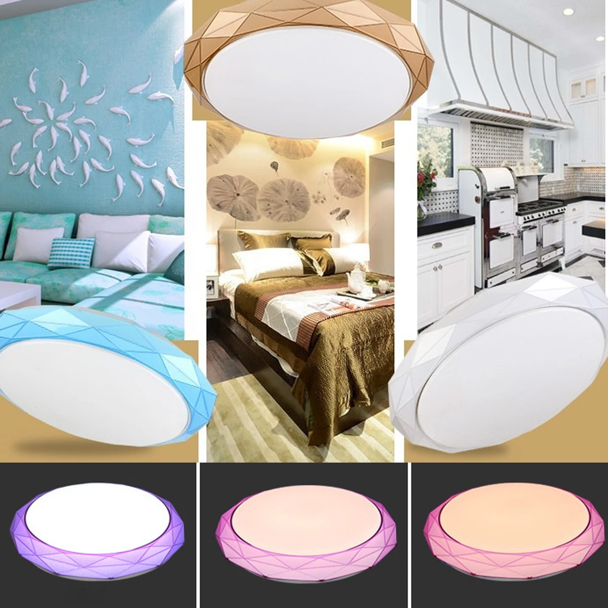 Shuen Dotcom Beste Koop 3 Kleuren Verstelbare Led Plafond