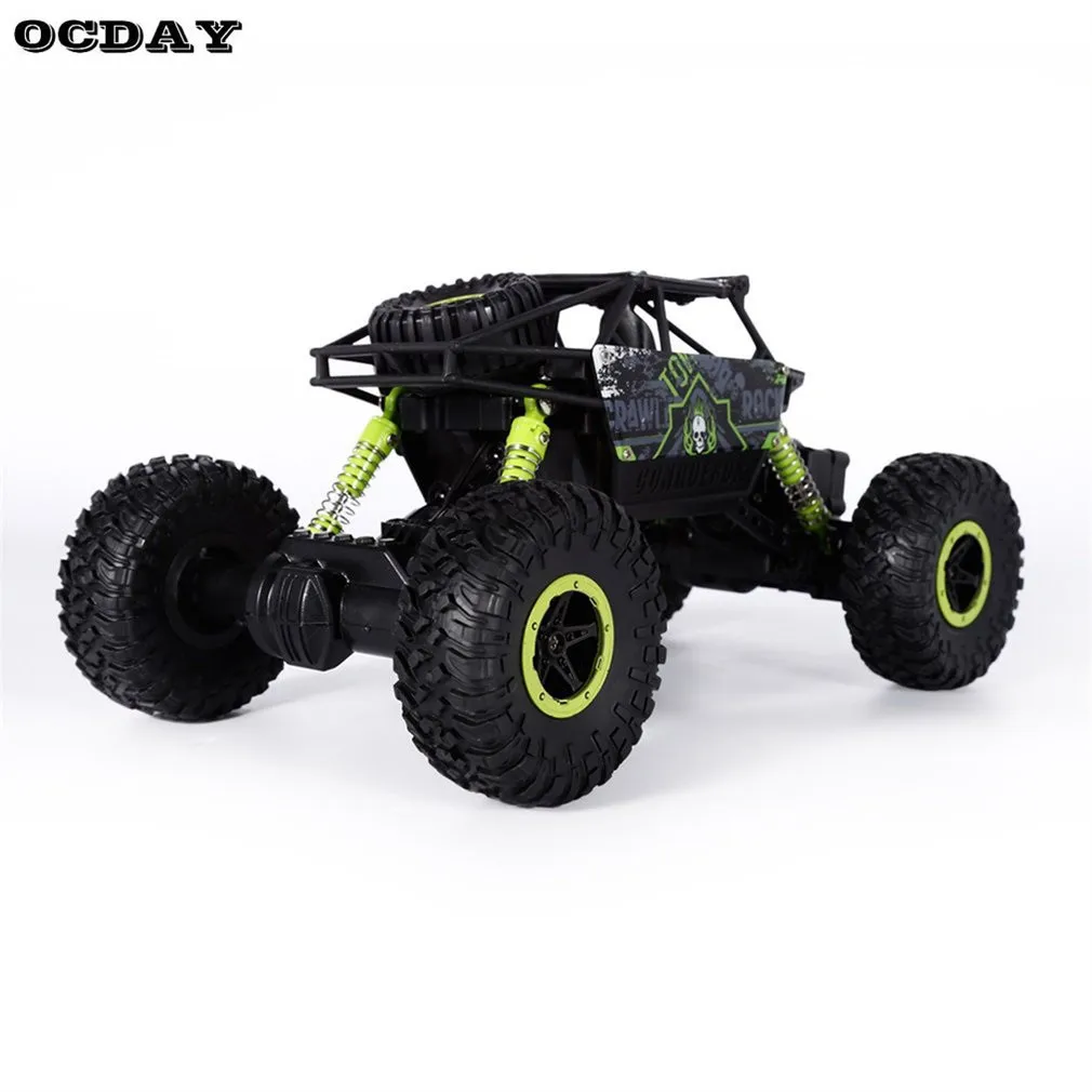 2,4 GHz RC автомобиль 4WD Рок Гусеничный ралли скалолазание автомобиль 4x4 двойные двигатели Bigfoot автомобиль пульт дистанционного управления модель внедорожника детские игрушки