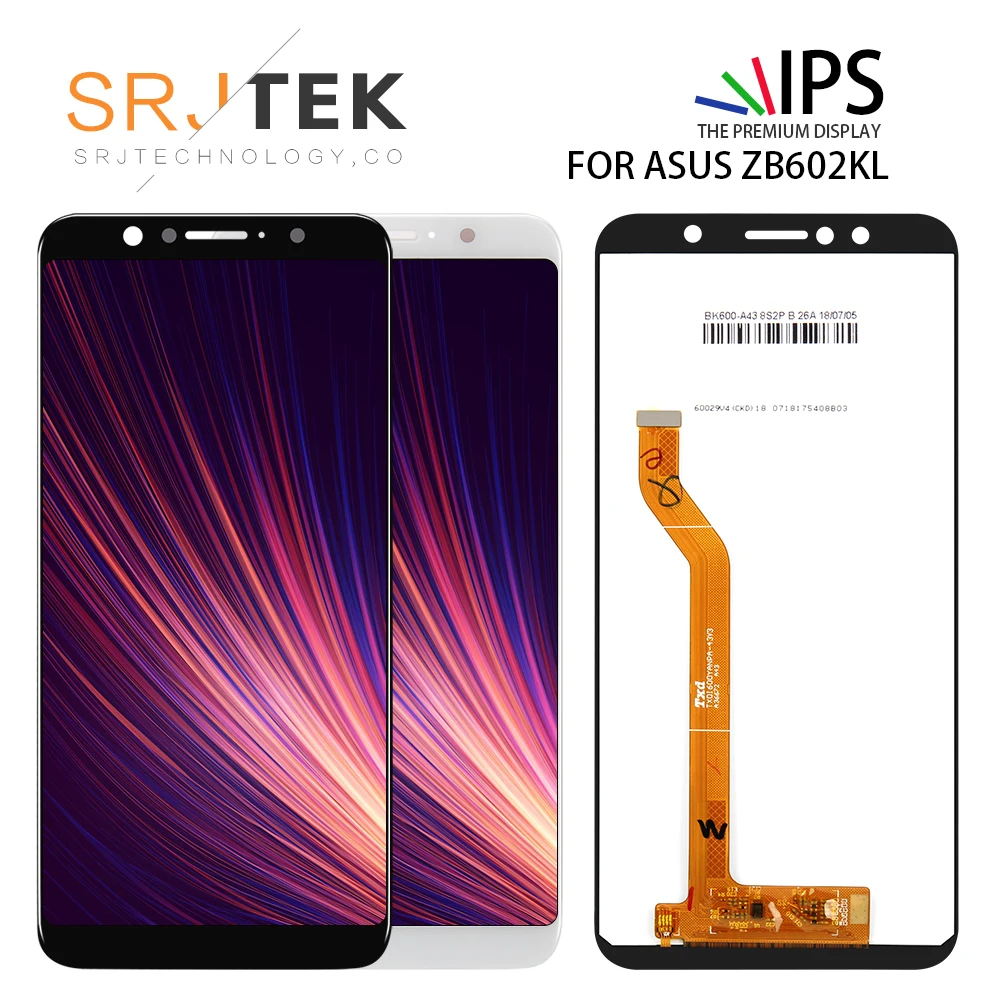 ЖК дисплей SRJTEK 6 0 для ASUS ZenFone Max Pro M1 ZB601KL ZB602KL с сенсорной панелью дигитайзер