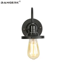 American Industrial Vintage Iron Wall Lamp Loft Band Switch LED Edison Sconce Wall Lights Home Decor Indoor Lighting Fixtures American Industrial Vintage Iron Wall Lamp Loft Band Switch LED Edison Sconce Wall Lights Home Decor Indoor Lighting Fixtures