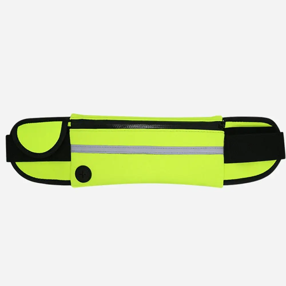 Многофункциональный марафон Спорт на открытом воздухе бег Чехол на пояс Йога карманы для мобильного телефона унисекс рюкзаки для езды - Цвет: green