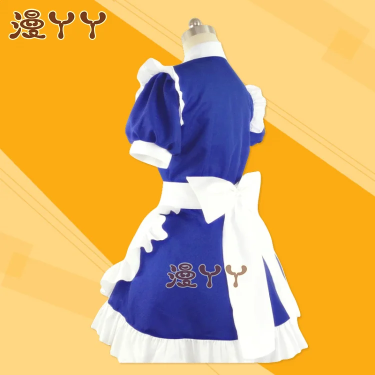 Женский костюм горничной Izayoi Sakuya Cos для косплея из аниме проект TouHou наборы