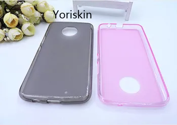 

TPU Full Body Pretective Gel Soft Flexible Slim Back Cover For Motorola Moto X4 Scratch Resistant Phone Case /Transparent
