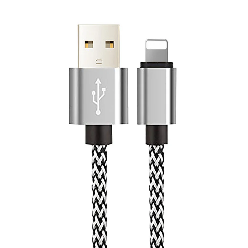 1 м 2 м 3 м данных USB зарядное устройство кабель для iPhone 6 S 6 S 7 8 Plus 5 5S 5C SE 10 X XR XS Max происхождения короткий длинный я телефон провод шнур зарядки - Цвет: Белый