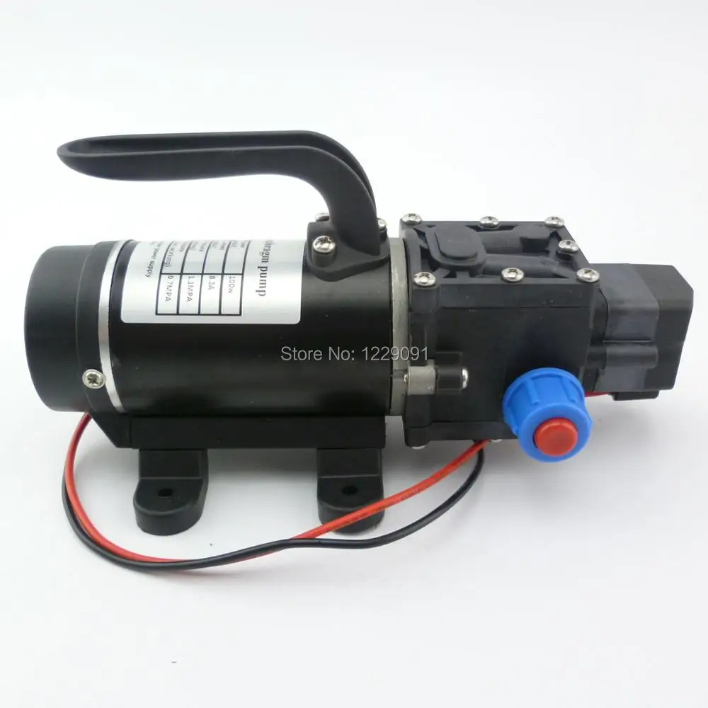 Bomba d'água elétrica, 12v, 24v, interruptor de