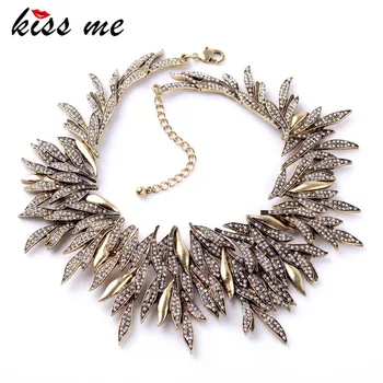 

Exaggerated Irregularity Turkey Hot Sale Female Large Bib Necklace Factory Wholesale