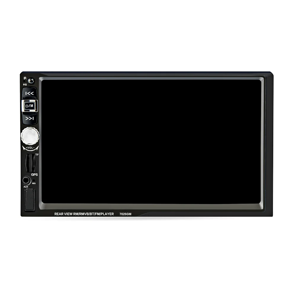 Best 7026GM Car MP5 Player With GPS function 7" HD 2 Din Touch Screen Bluetooth Steering Wheel Control Support TF USB AUX FM Radio 3