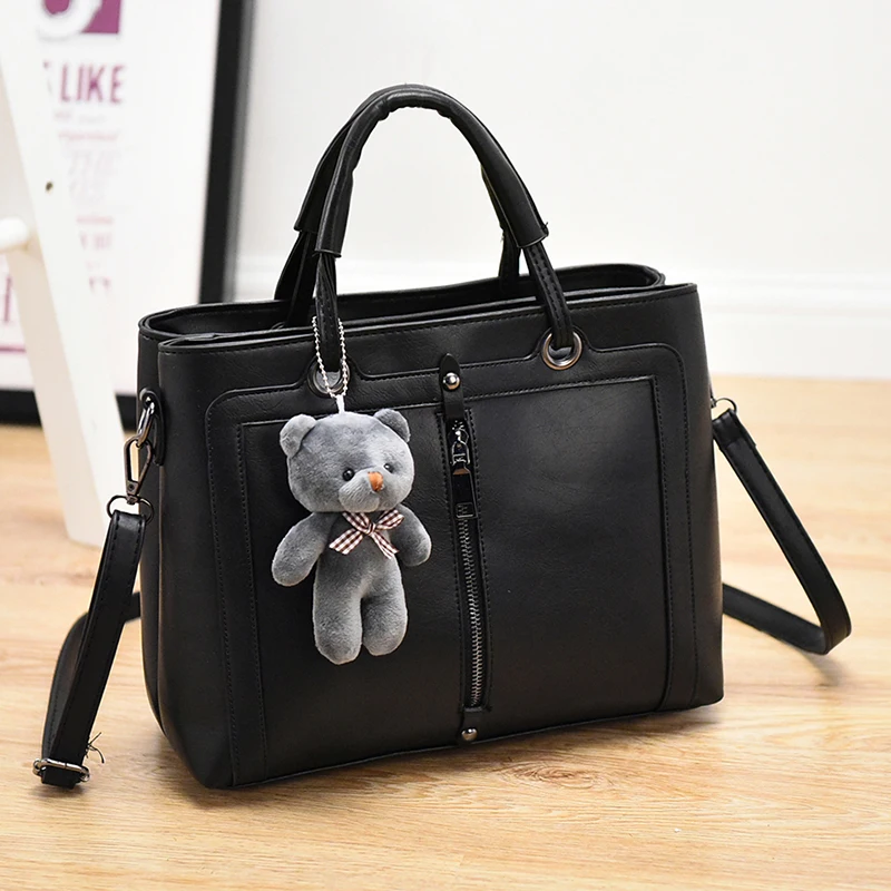 

2018 New Handbags, Fashion Shoulder Bag, Elegant Atmosphere Handbag, Large Capacity Woman Messenger Bag Free Shipping