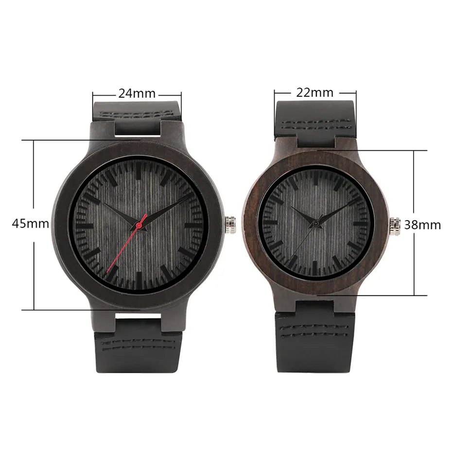 nature wood case creative watches14