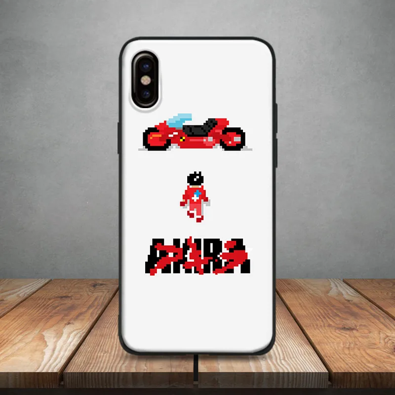 

Akira Movie Poster 8bit pixel Soft Silicone Phone Case Cover Shell For Apple iPhone 5 5s Se 6 6s 7 8 Plus X XR XS MAX