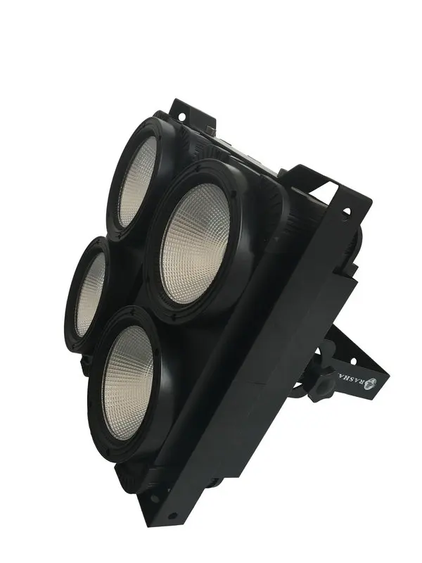 

2X LOT UK STOCK Spark Blinder 4 Eyes 4*100W Coolwhite/Warmwhite 2in1 COB LED Blinder Light Audience Stage Studio Light TAX FREE