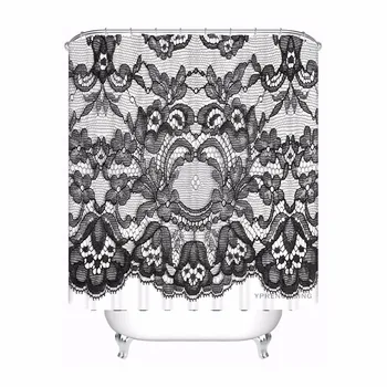 

Bath Curtain For Bathroom Custom Red White Graphics Fairy Home Decor Shower Curtain Waterproof Fabric Hooks #180417-01-04