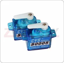 2X CYS S0005 5g Plastic Gear Micro Servo 21 5x11 8x20 9mm For RC Plane Boat