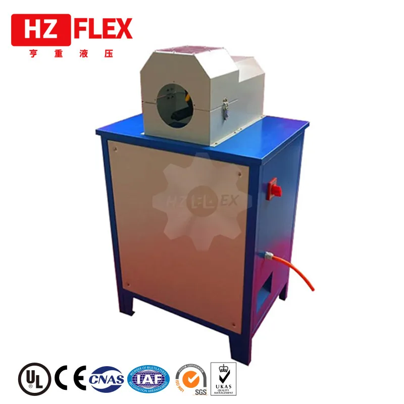 

52T model Lowest price of Hydraulic External Hose Stripping Machine