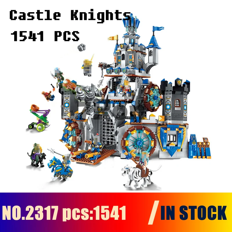

Compatible Models building 2317 1541pcs War Of Glory Castle Knights Battle Bunker Enlighten Building Blocks & hobbies