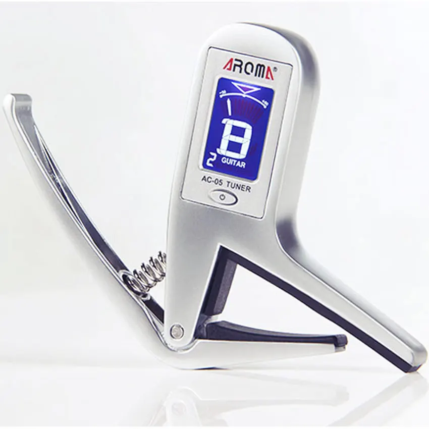 

Guitar Capo Tuners 2-in-1 for Guitar Bass Chromatic Multifunction Universal Violin Ukulele Electric Guitar Accessories