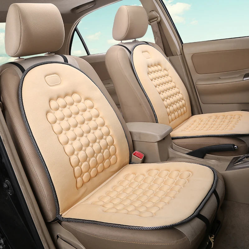 Goedkoop Nieuwe autostoel vier seizoenen mat massage zitkussen algemene seat spons Auto Van Truck trein Auto styling seat covers