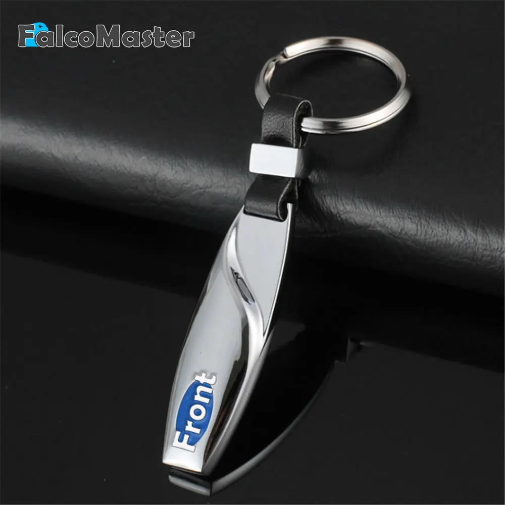 

1 Piece Key Chain Car KEY Rings Auto Logo Metal Keychain Key Ring gift Car-styling