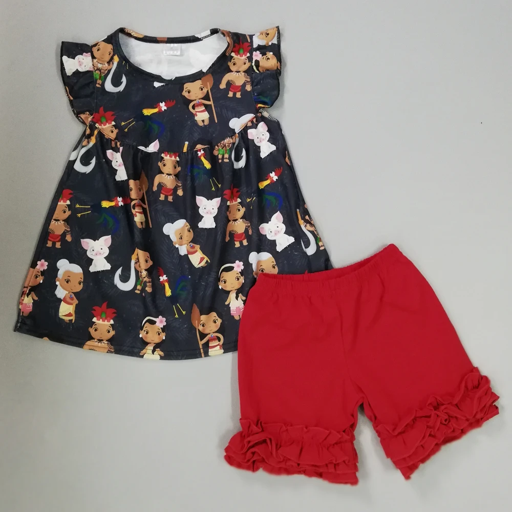 

Baby Girl Clothes Set Summer 2019 NEW Baby's popular kids clothes for girls Print primitive child 2GK904-1252-HY