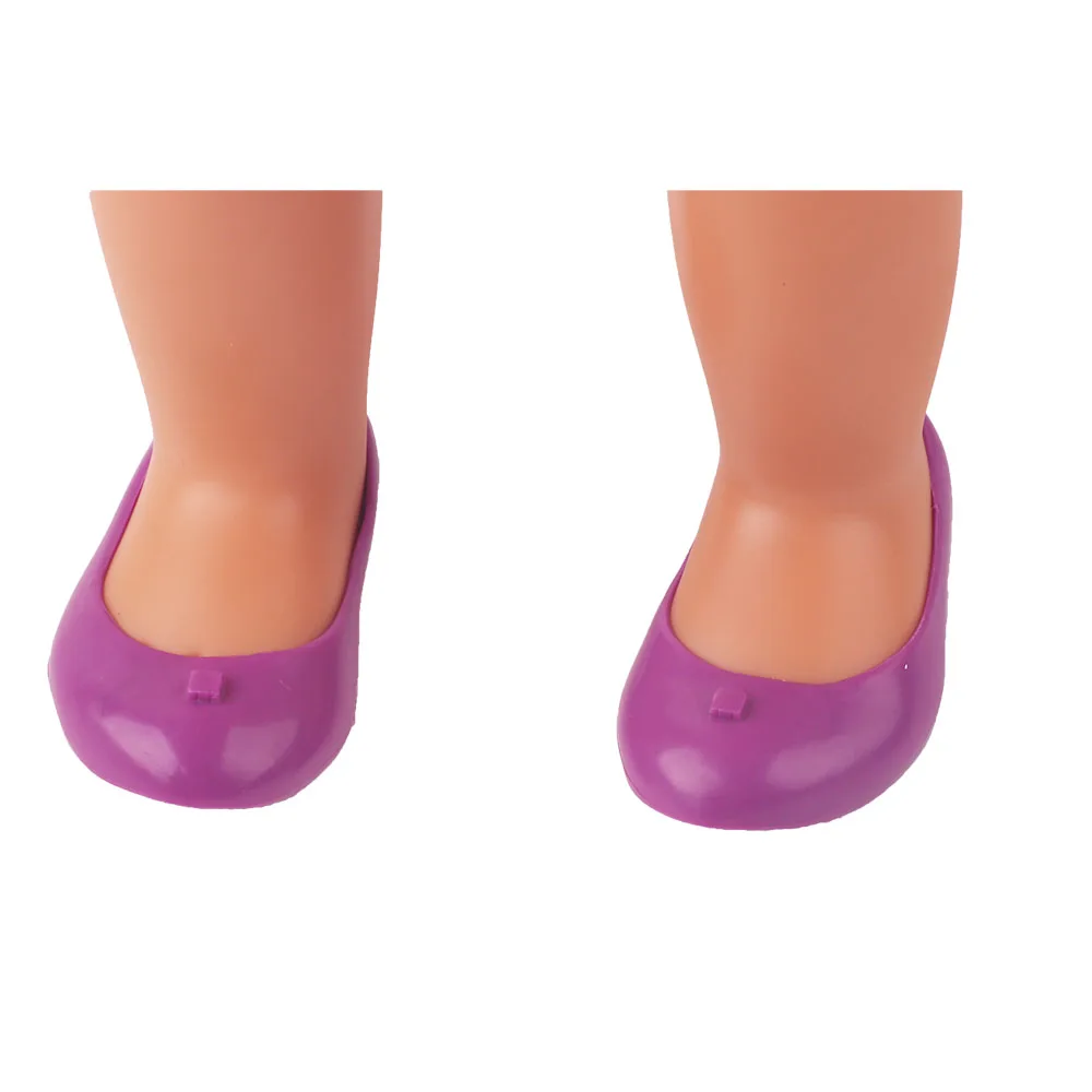 Buy Doll shoes Purple Rubber Doll Shoes For 18 Inch