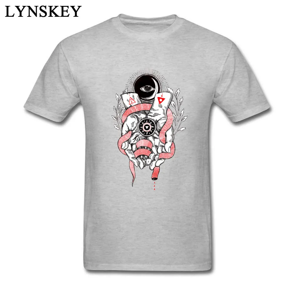 Simple Style Tops T Shirt for Men Special Summer Autumn Crewneck Cotton Fabric Short Sleeve T Shirt The Blood offering Casual Tee Shirt The Blood offering grey