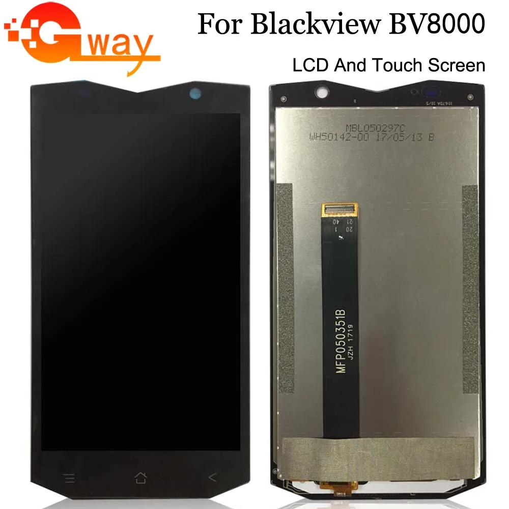 

5.0" For Blackview BV8000 LCD Display Touch Screen Digitizer Assembly phone Replacement For Blackview BV8000 Pro LCD+Tools