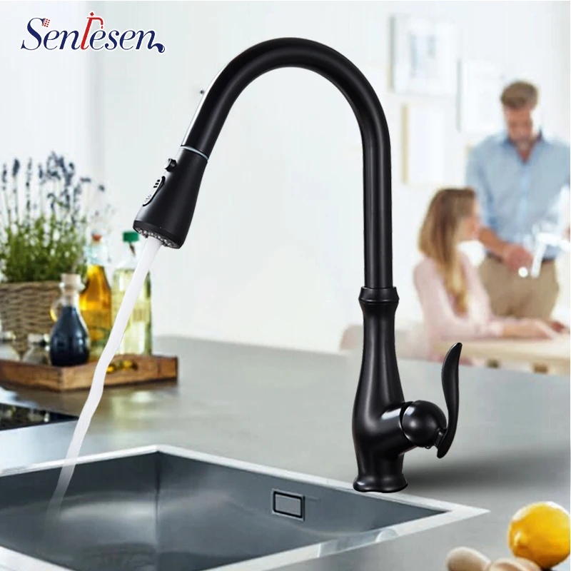 dual head kitchen faucet