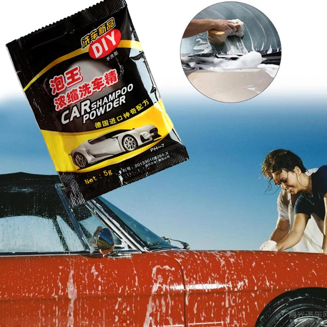 Car Wash Shampoo Universal Cleaning Car Shampoo Multifunctional Cleaning Tools Car Soap Powder Car Windshield Powder