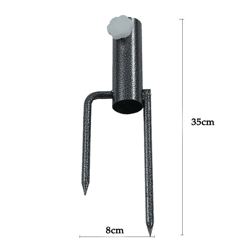 Зонтик наземный Спайк зонтик подставка держатель металлический напольный стенд пляжная вставная вилка садовые аксессуары