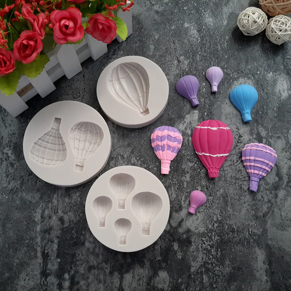 Carunke Balloon Mould Hot Air Balloon Flower Silicone Carunke Balloon Mould Hot Air Balloon Flower Silicone