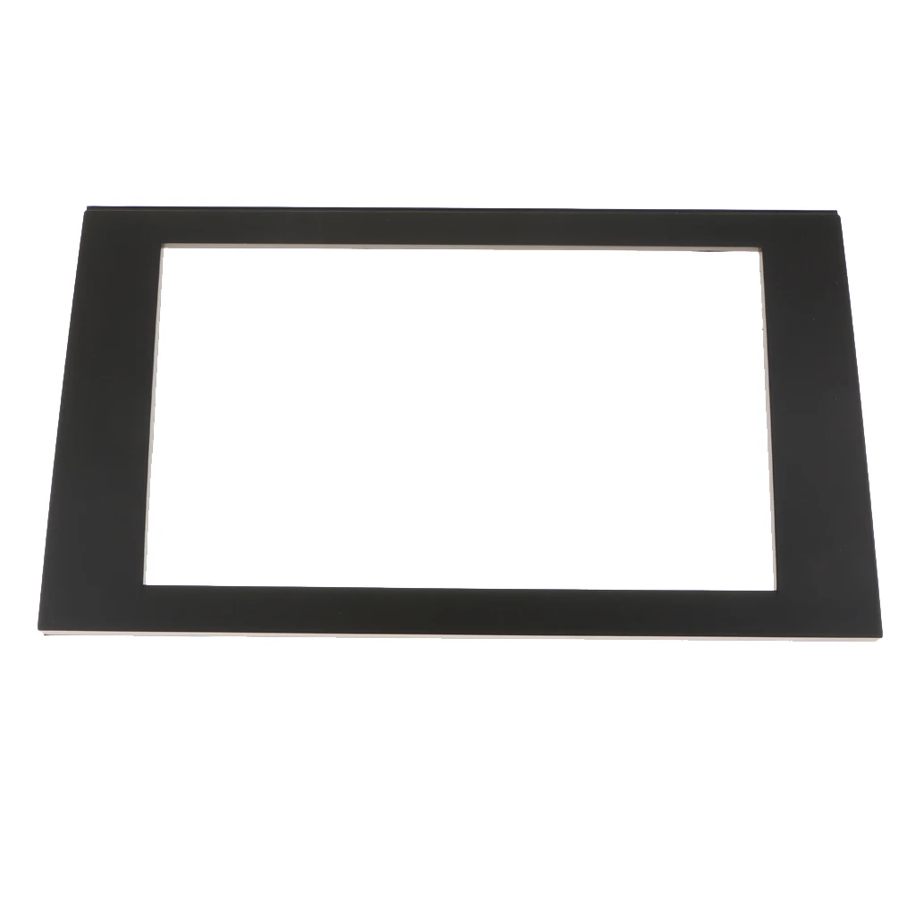 Car Stereo Radio Fascia Panel Trim 2 Din Frame for Audi A4 B6 B7 SEAT Exeo Radio Installation High Quality ABS
