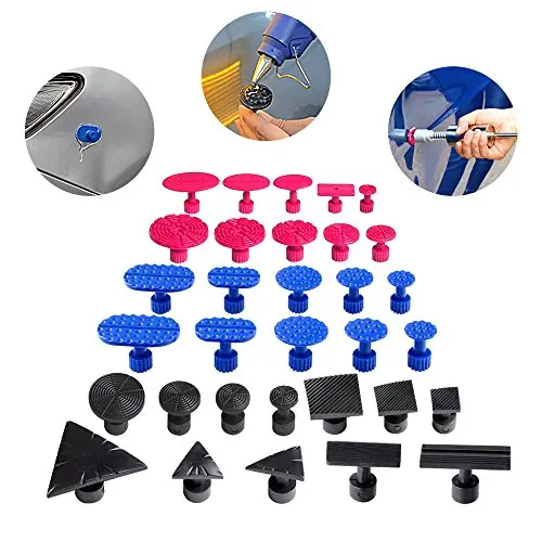 

PDR Glue Tools Kit For Car Paintless Dent Repair Tool Auto Suction Cups Auto Body Pulling Paintless Dent Repair Tools Glue Tabs